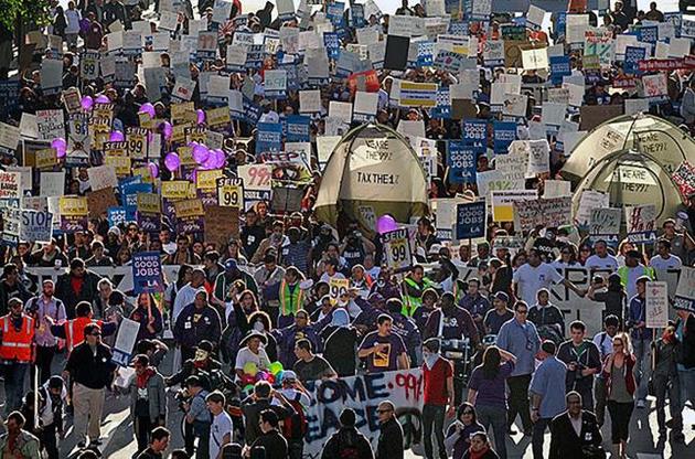 В США продолжаются массовые акции протеста против Трампа