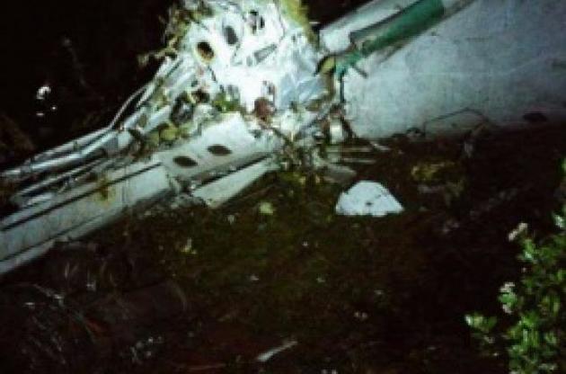 У Колумбії під час аварії літака з бразильським ФК Chapecoense могли вижити шість осіб