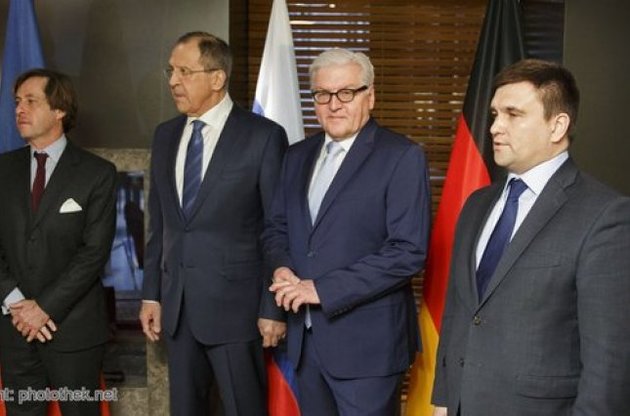 Штайнмайер назвал безрезультатными переговоры глав МИД "Нормандской четверки" в Минске