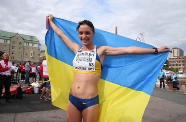 Українська легкоатлетка Олянівська дискваліфікована на чотири роки