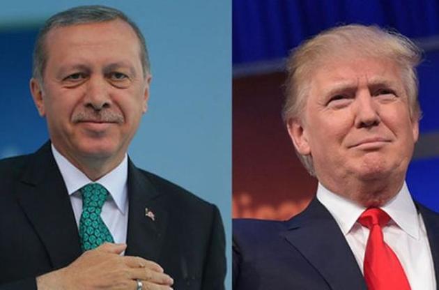 Трамп провел телефонный разговор с Эрдоганом