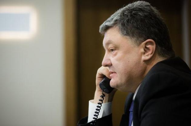 Порошенко выразил Штайнмайеру надежду о продлении санкций против России в марте