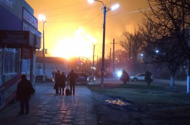 У Харківській області через пожежу на складі боєприпасів евакуйовано майже 20 тисяч населення