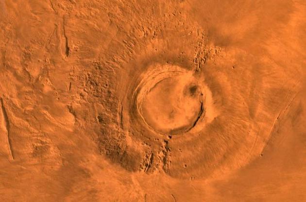 Астрономи встановили час активності вулкана на Марсі