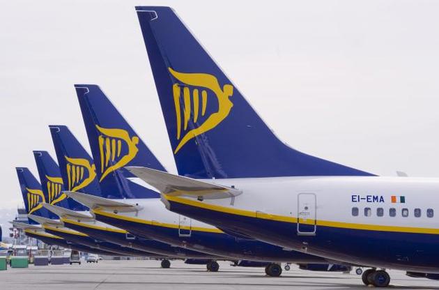 Ryanair наприкінці вересня почне літати з Борисполя