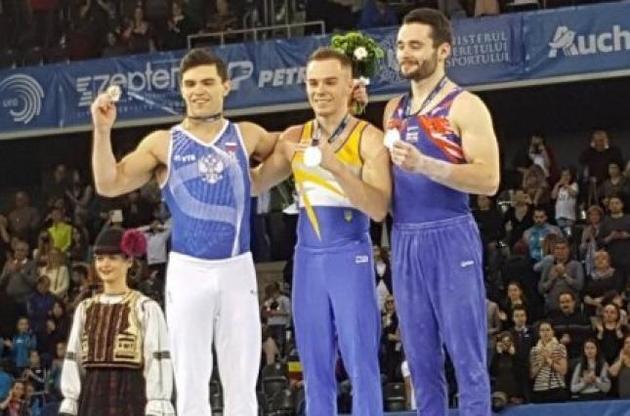 Украинский гимнаст Верняев завоевал "золото" чемпионата Европы в многоборье