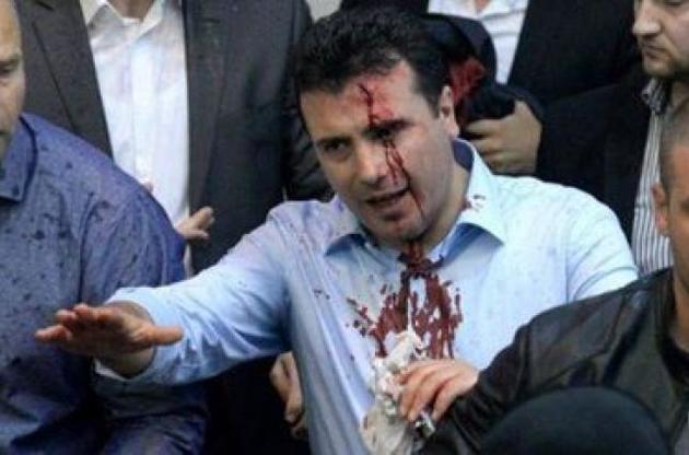 Вследствие штурма македонского парламента пострадали более сотни человек