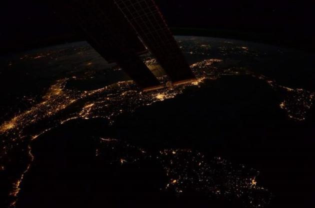 Астронавт ESA опубликовал снимок ночной Земли