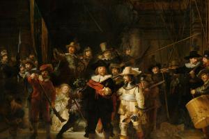 Реставрацию "Ночного дозора" Рембрандта будут транслировать онлайн
