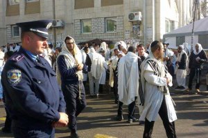 Израильские полицейские приехали в Умань для помощи в обеспечении правопорядка перед Рош Ха-Шана