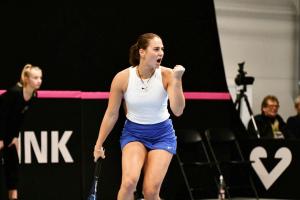 Украинка Костюк выиграла теннисный турнир в Каире