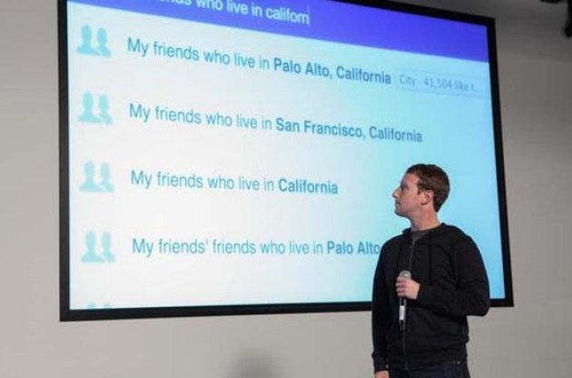 Facebook представив соціальний пошук за користувачами і контентом