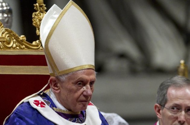 Папа Римский отслужил свою последнюю мессу в соборе Святого Петра