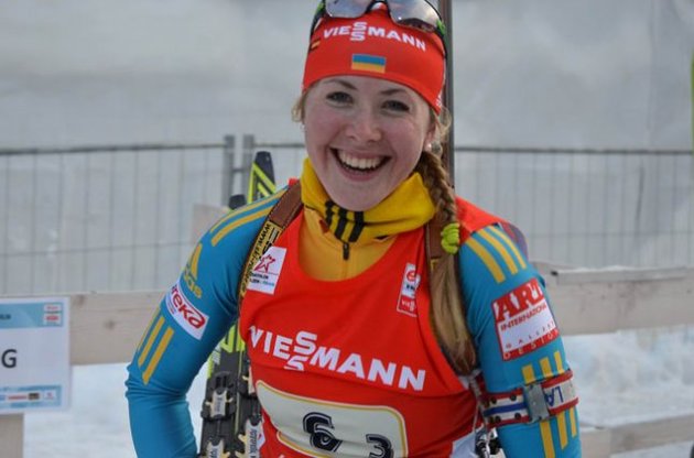 Украинская биатлонистка завоевала серебряную медаль чемпионата Европы
