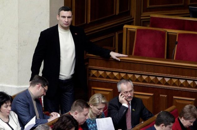 Кличко гарантировал отсутствие тушек в своей фракции