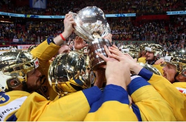 Остановив непобедимую Швейцарию, Швеция выиграла чемпионат мира по хоккею
