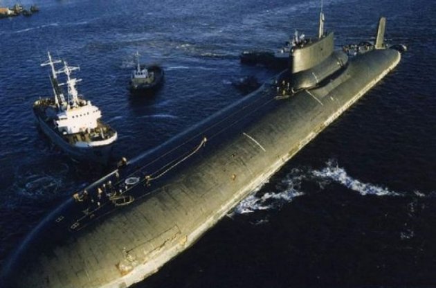 Росія утилізує два найбільші у світі атомні підводні човни