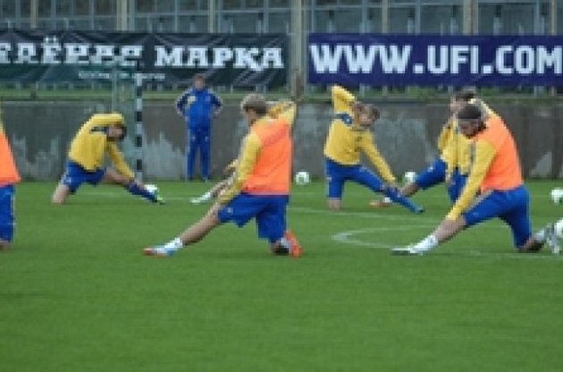 Сборная Украины прибыла на матч с Сан-Марино в полном составе