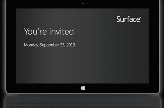 Microsoft назвала дату анонса новых планшетов Surface