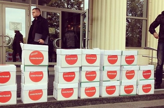 Навальний подав понад 950 позовів про скасування результатів виборів мера Москви