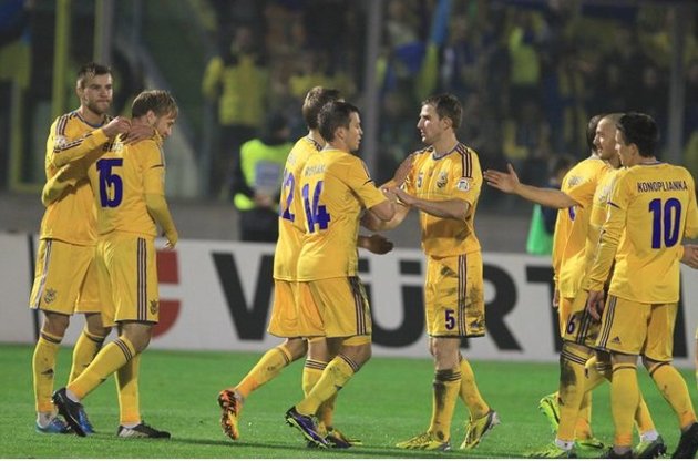 Сборная Украины установила рекорд результативности отборов, забив больше Испании и Италии