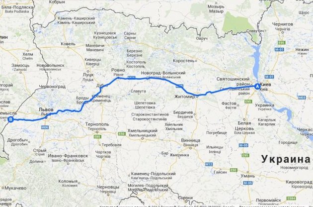 Украинцы создадут живую цепь до границы с Евросоюзом