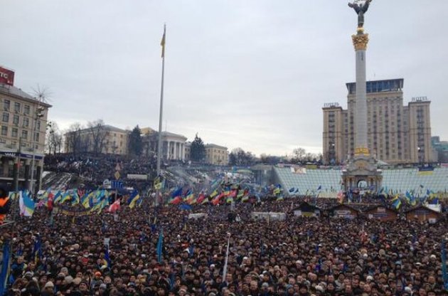Новорічну ялинку на Майдані в Києві встановлять самі мітингувальники
