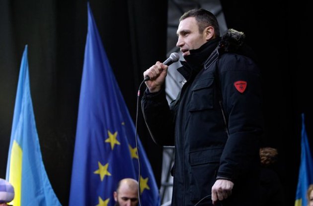 Кличко призвал объявить забастовку после праздников