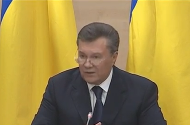 Янукович заявил, что в Украине власть захватили профашистские молодчики