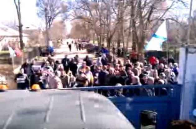 В Новофедоровке штурмуют украинскую авиабазу