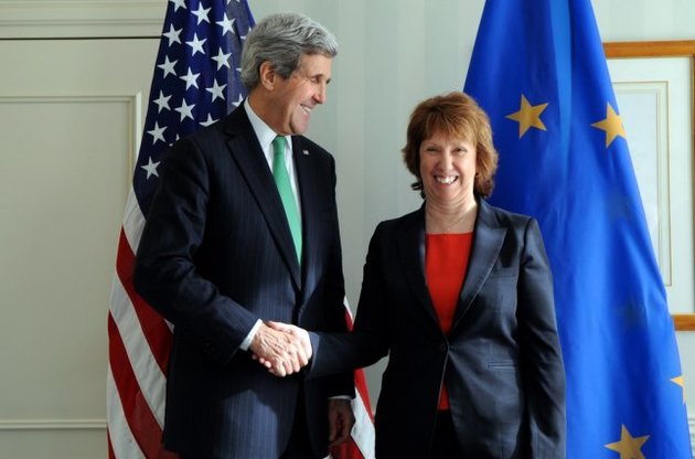 Керри и Эштон в среду обсудят вопросы энергетической безопасности Евросоюза и США