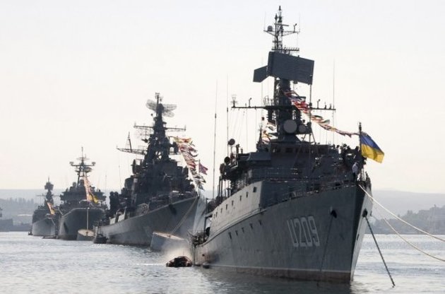 На территории Крыма остаются около 80 кораблей ВМФ Украины