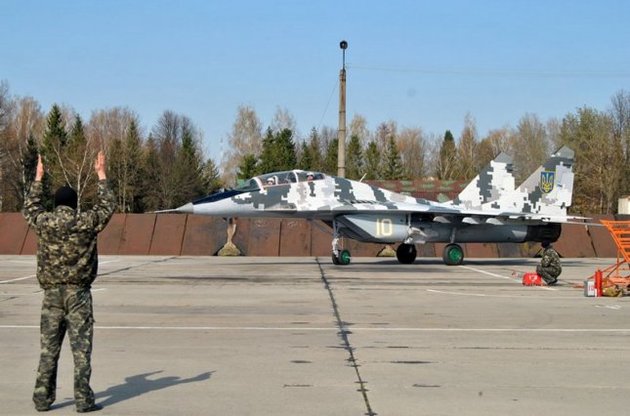 В Ивано-Франковске ввели в строй истребители МиГ-29