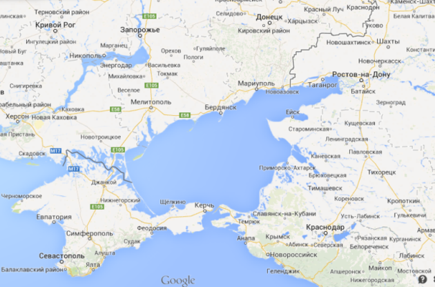 Русская версия Google обозначила Крым частью России