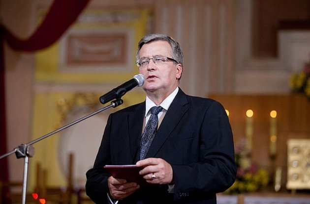 Польський президент рекомендує Україні ніколи не погоджуватися на федералізацію