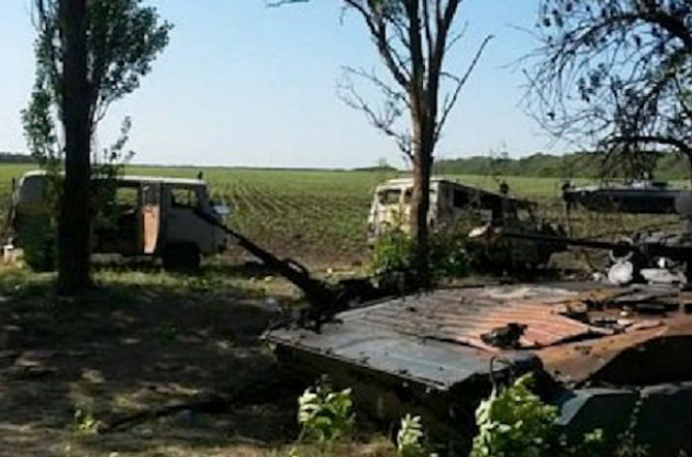 Известны имена шести бойцов украинской армии, погибших под Волновахой