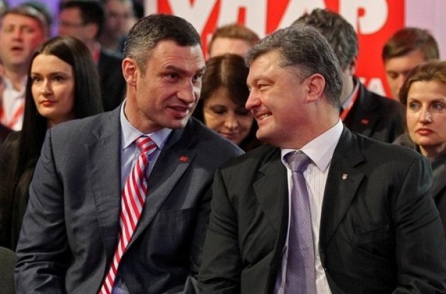 Кличко: Порошенко одним из первых указов совместит должности мэра Киева и главы КГГА