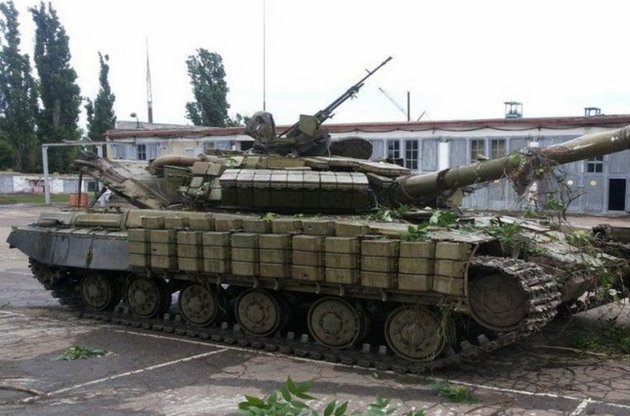 Украинские военные захватили в Артемовске российский танк