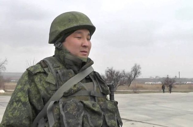 В Луганской области зафиксированы военные в форме вооруженных сил РФ