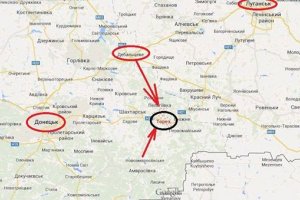 Украинские войска вошли в Торез: идет бой, задействована авиация