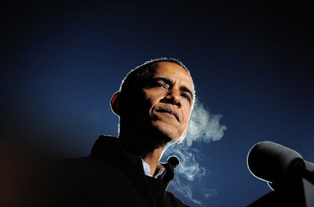 Барак Обама  и пекло 2014 года