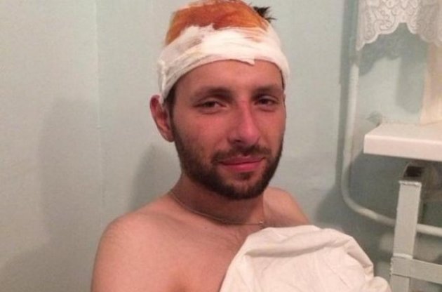 Герой Майдана Парасюк  вырвался из плена террористов