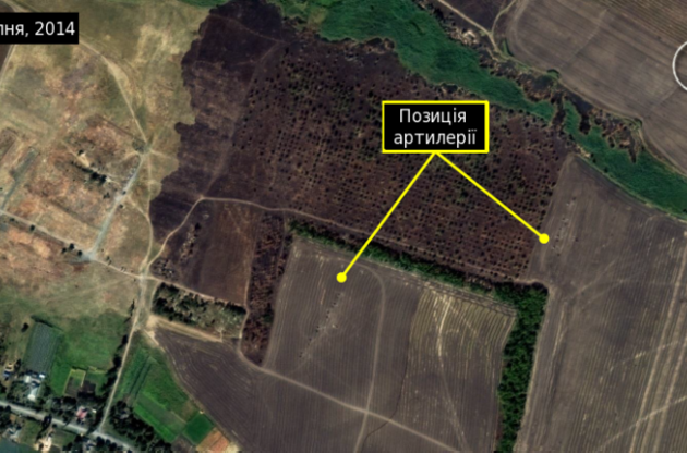 Amnesty International обнародовала спутниковые снимки российских войск на Донбассе