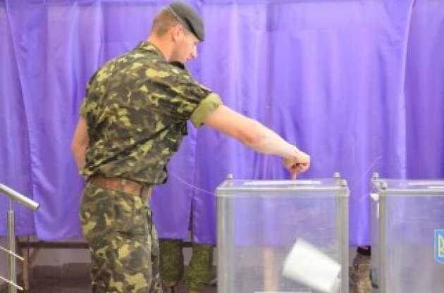 В реестре избирателей внесены 10 тысяч украинских военных, находящихся в зоне АТО
