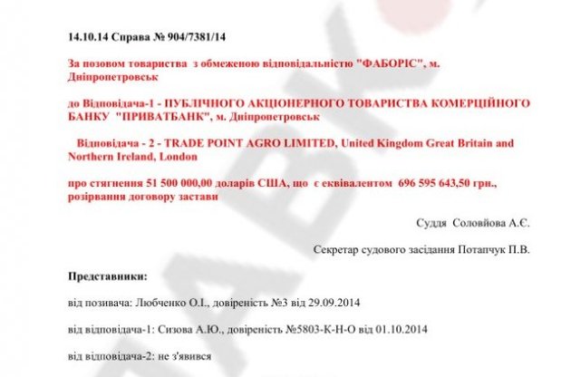 Коломойський вивів з України 11 млрд грн, виданих Нацбанком "Привату" - ЗМІ