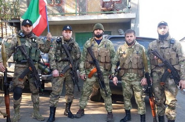 "Кадыровцы" устроили тренировочный лагерь в Донецке - Der Spiegel