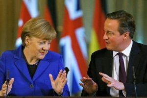 Кэмерон и Меркель с нетерпением ждут дальнейших переговоров Киева и Москвы