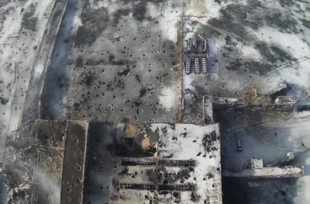 В сети появилось видео разрушенного Донецкого аэропорта