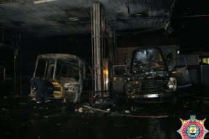 В Славянске ночью на заправке взорвался газ