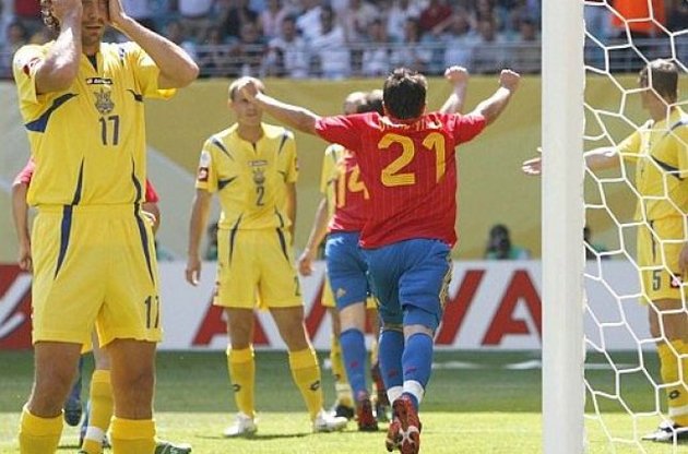 Бывшие футболисты сборной Украины вспомнили о нелегких матчах с Испанией